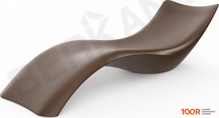 Шезлонг Berkano WAVE (КОРИЧНЕВЫЙ) (405930)