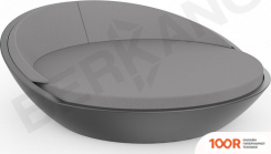 Шезлонг Berkano RIVIERA (ЧЕРНЫЙ/ГРАФИТОВЫЙ) (405906)