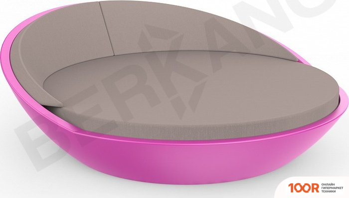 Шезлонг Berkano RIVIERA (ФИОЛЕТОВЫЙ/КОФЕЙНЫЙ) (405903)