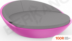 Шезлонг Berkano RIVIERA (ФИОЛЕТОВЫЙ/ГРАФИТОВЫЙ) (405902)