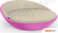 Шезлонг Berkano RIVIERA (ФИОЛЕТОВЫЙ/БЕЖЕВЫЙ) (405901)