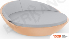 Шезлонг Berkano RIVIERA (ТЕРРАКОТОВЫЙ/СЕРЫЙ) (405900)