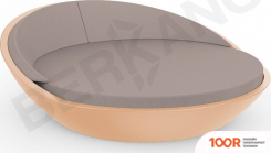 Шезлонг Berkano RIVIERA (ТЕРРАКОТОВЫЙ/КОФЕЙНЫЙ) (405899)