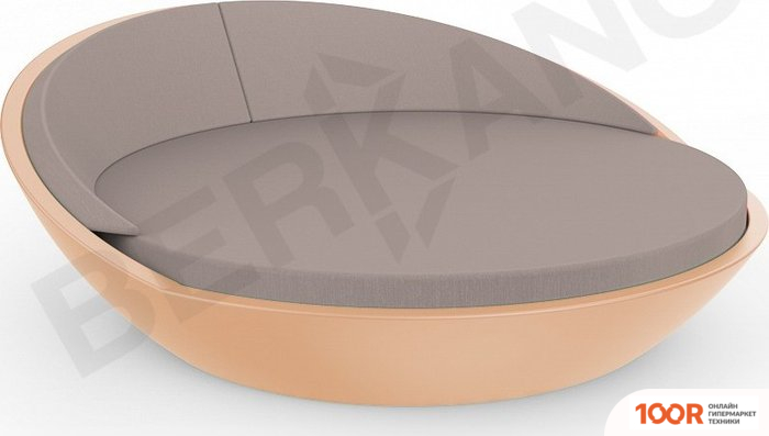 Шезлонг Berkano RIVIERA (ТЕРРАКОТОВЫЙ/КОФЕЙНЫЙ) (405899)