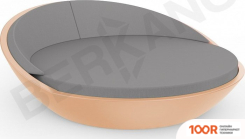 Шезлонг Berkano RIVIERA (ТЕРРАКОТОВЫЙ/ГРАФИТОВЫЙ) (405897)