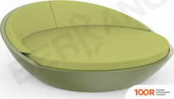 Шезлонг Berkano RIVIERA (ТЕМНО-ЗЕЛЕНЫЙ/ЗЕЛЕНЫЙ) (405893)