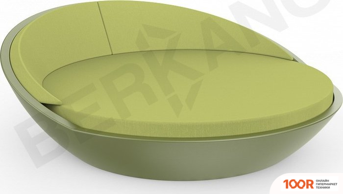 Шезлонг Berkano RIVIERA (ТЕМНО-ЗЕЛЕНЫЙ/ЗЕЛЕНЫЙ) (405893)