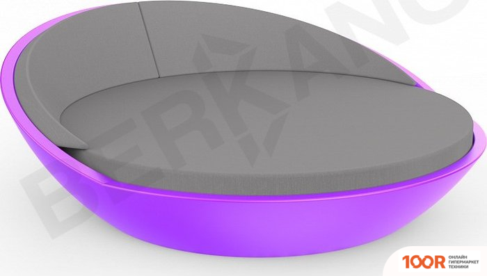 Шезлонг Berkano RIVIERA (СИРЕНЕВЫЙ/ГРАФИТОВЫЙ) (405887)