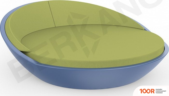 Шезлонг Berkano RIVIERA (СИНИЙ/ЗЕЛЕНЫЙ) (405883)