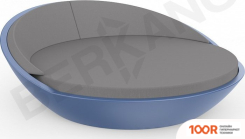 Шезлонг Berkano RIVIERA (СИНИЙ/ГРАФИТОВЫЙ) (405882)