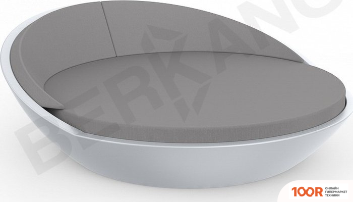 Шезлонг Berkano RIVIERA (СЕРЫЙ/ГРАФИТОВЫЙ) (405877)