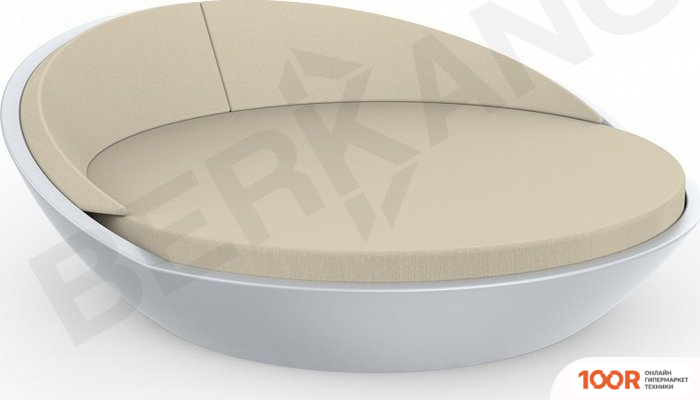 Шезлонг Berkano RIVIERA (СЕРЫЙ/БЕЖЕВЫЙ) (405876)