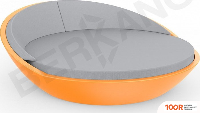 Шезлонг Berkano RIVIERA (ОРАНЖЕВЫЙ/СЕРЫЙ) (405875)