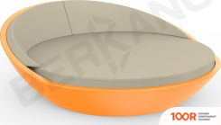 Шезлонг Berkano RIVIERA (ОРАНЖЕВЫЙ/БЕЖЕВЫЙ) (405871)