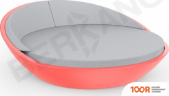 Шезлонг Berkano RIVIERA (КРАСНЫЙ/СЕРЫЙ) (405870)