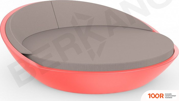 Шезлонг Berkano RIVIERA (КРАСНЫЙ/КОФЕЙНЫЙ) (405869)