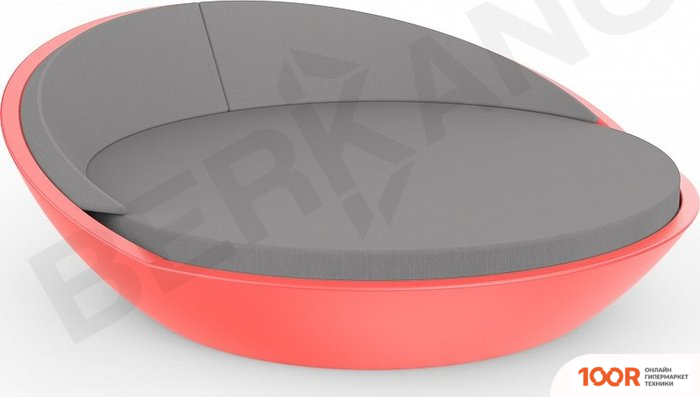 Шезлонг Berkano RIVIERA (КРАСНЫЙ/ГРАФИТОВЫЙ) (405867)