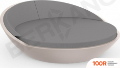 Шезлонг Berkano RIVIERA (КОФЕЙНЫЙ/ГРАФИТОВЫЙ) (405862)