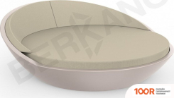 Шезлонг Berkano RIVIERA (КОФЕЙНЫЙ/БЕЖЕВЫЙ) (405861)