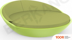 Шезлонг Berkano RIVIERA (ЗЕЛЕНЫЙ/ЗЕЛЕНЫЙ) (405854)