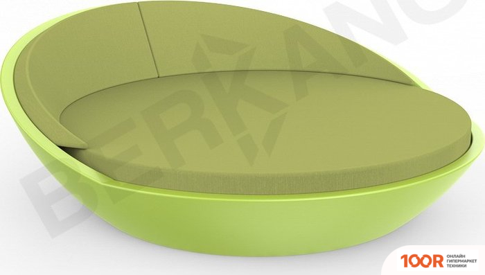 Шезлонг Berkano RIVIERA (ЗЕЛЕНЫЙ/ЗЕЛЕНЫЙ) (405854)