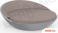 Шезлонг Berkano RIVIERA (ГРАФИТОВЫЙ/КОФЕЙНЫЙ) (405850)