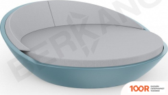 Шезлонг Berkano RIVIERA (БИРЮЗОВЫЙ/СЕРЫЙ) (405846)