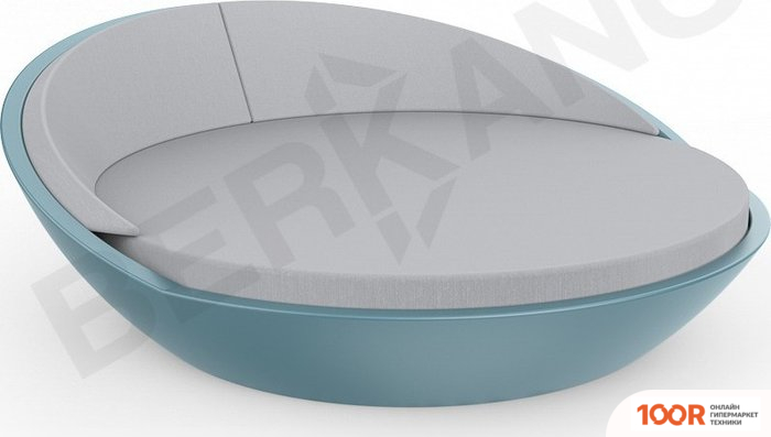 Шезлонг Berkano RIVIERA (БИРЮЗОВЫЙ/СЕРЫЙ) (405846)