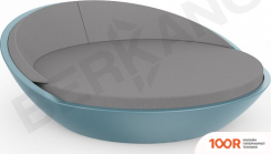 Шезлонг Berkano RIVIERA (БИРЮЗОВЫЙ/ГРАФИТОВЫЙ) (405843)