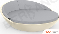 Шезлонг Berkano RIVIERA (БЕЖЕВЫЙ/СЕРЫЙ) (405836)