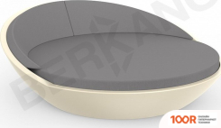 Шезлонг Berkano RIVIERA (БЕЖЕВЫЙ/ГРАФИТОВЫЙ) (405833)