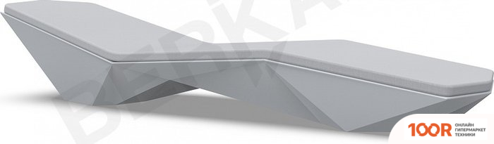 Шезлонг Berkano QUARO С ПОДУШКАМИ (СЕРЫЙ/СЕРЫЙ) (405799)