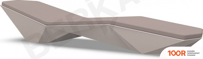 Шезлонг Berkano QUARO С ПОДУШКАМИ (КОФЕЙНЫЙ/КОФЕЙНЫЙ) (405783)
