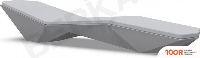 Шезлонг Berkano QUARO С ПОДУШКАМИ (ГРАФИТОВЫЙ/СЕРЫЙ) (405773)