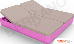 Шезлонг Berkano GRACE DOUBLE (ФИОЛЕТОВЫЙ/КОФЕЙНЫЙ) (405730)