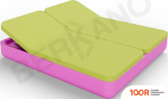 Шезлонг Berkano GRACE DOUBLE (ФИОЛЕТОВЫЙ/ЗЕЛЕНЫЙ) (405729)