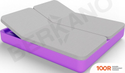 Шезлонг Berkano GRACE DOUBLE (СИРЕНЕВЫЙ/СЕРЫЙ) (405713)