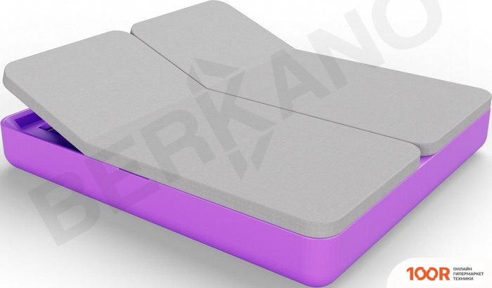 Шезлонг Berkano GRACE DOUBLE (СИРЕНЕВЫЙ/СЕРЫЙ) (405713)