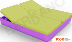 Шезлонг Berkano GRACE DOUBLE (СИРЕНЕВЫЙ/ЗЕЛЕНЫЙ) (405711)