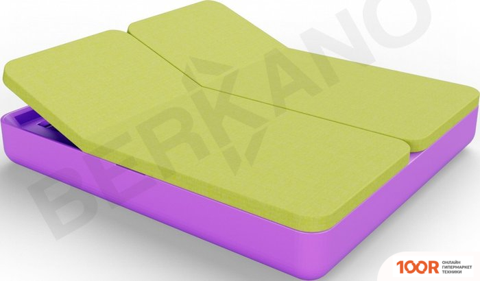 Шезлонг Berkano GRACE DOUBLE (СИРЕНЕВЫЙ/ЗЕЛЕНЫЙ) (405711)