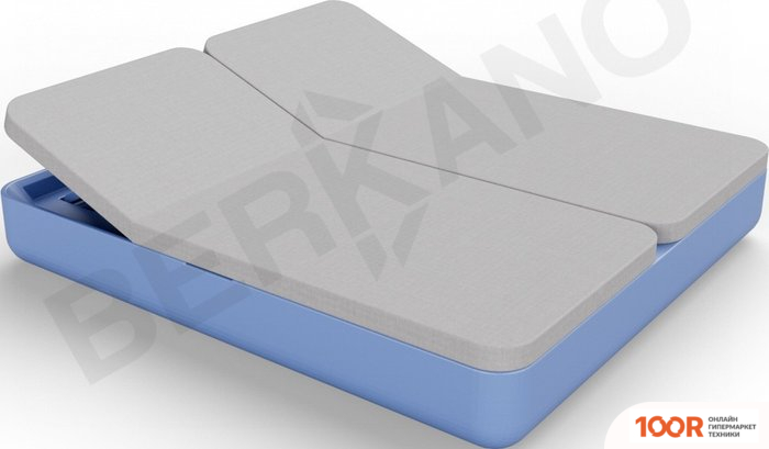 Шезлонг Berkano GRACE DOUBLE (СИНИЙ/СЕРЫЙ) (405707)