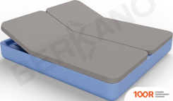 Шезлонг Berkano GRACE DOUBLE (СИНИЙ/ГРАФИТОВЫЙ) (405704)