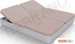 Шезлонг Berkano GRACE DOUBLE (СЕРЫЙ/КОФЕЙНЫЙ) (405700)