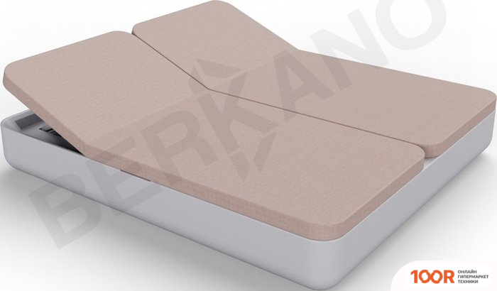 Шезлонг Berkano GRACE DOUBLE (СЕРЫЙ/КОФЕЙНЫЙ) (405700)