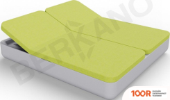 Шезлонг Berkano GRACE DOUBLE (СЕРЫЙ/ЗЕЛЕНЫЙ) (405699)