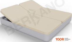 Шезлонг Berkano GRACE DOUBLE (СЕРЫЙ/БЕЖЕВЫЙ) (405697)