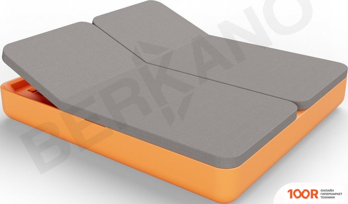 Шезлонг Berkano GRACE DOUBLE (ОРАНЖЕВЫЙ/ГРАФИТОВЫЙ) (405692)