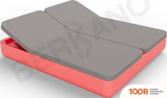 Шезлонг Berkano GRACE DOUBLE (КРАСНЫЙ/ГРАФИТОВЫЙ) (405686)