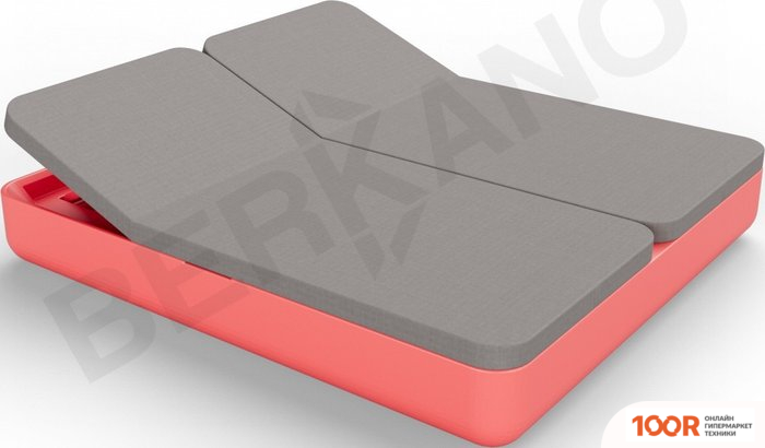 Шезлонг Berkano GRACE DOUBLE (КРАСНЫЙ/ГРАФИТОВЫЙ) (405686)