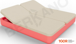 Шезлонг Berkano GRACE DOUBLE (КРАСНЫЙ/БЕЖЕВЫЙ) (405685)